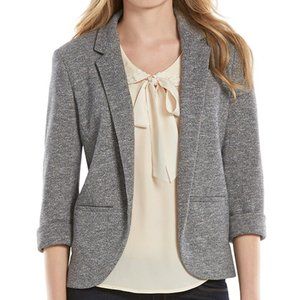 LC Lauren Conrad Grey French Terry Blazer